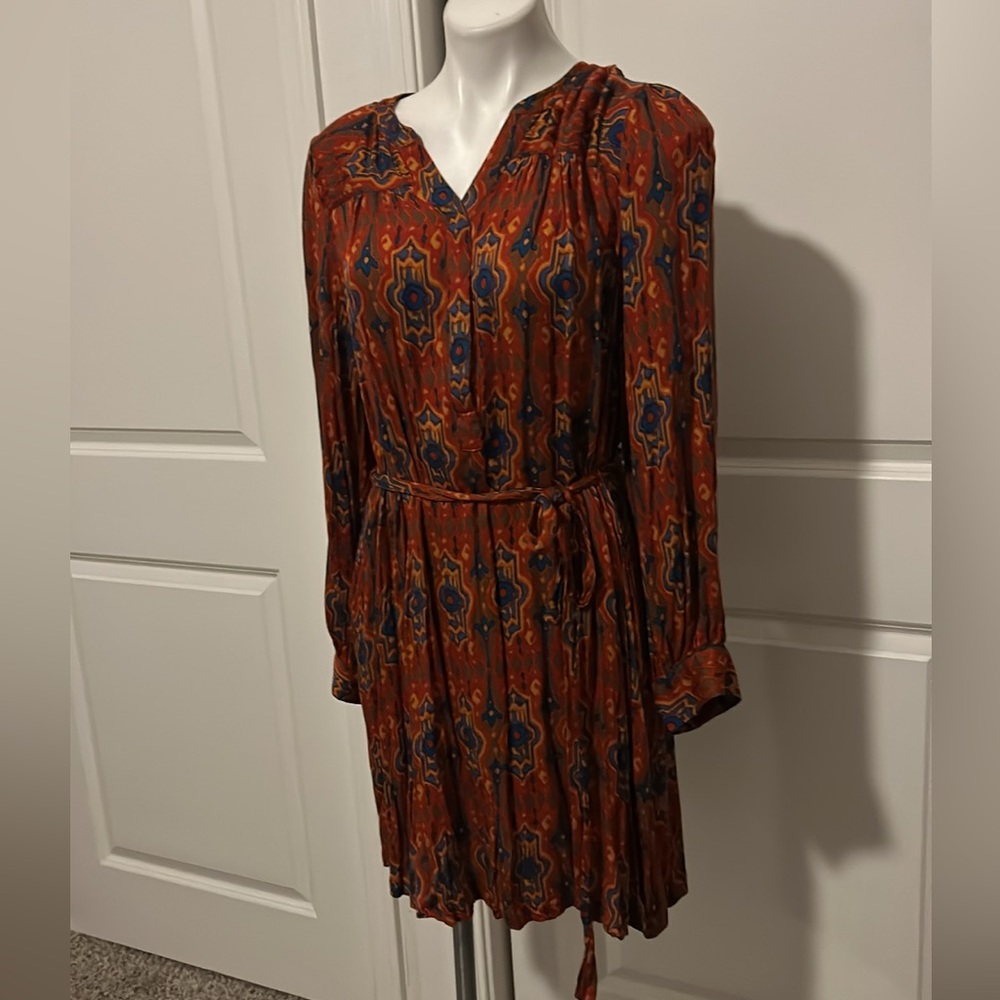 Anthropologie Tiny Red Rosemary dress